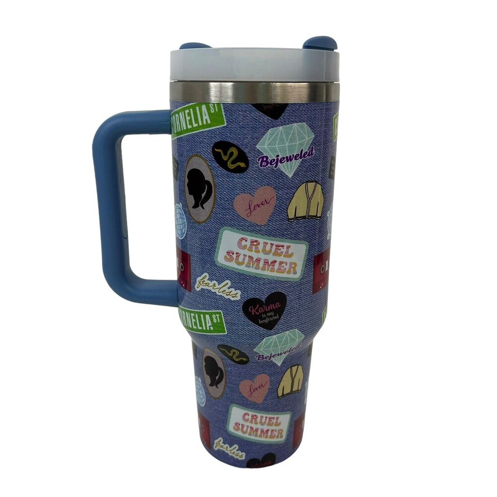 Taylor Swift Eras Juggy Premium Tumbler 40 Oz Special Edition Bottle Mug Cup